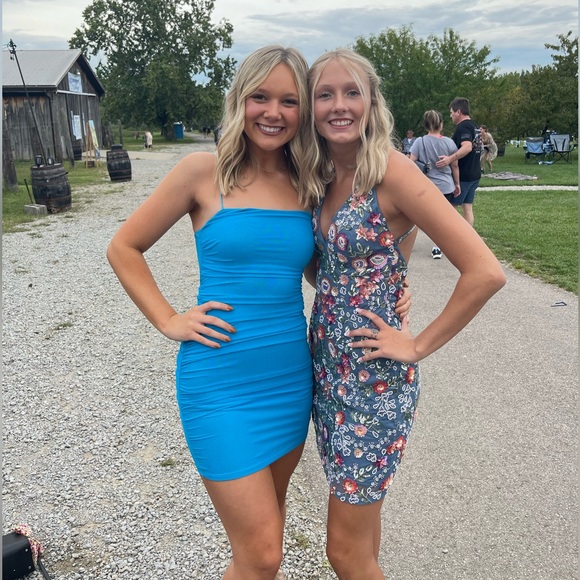 Hello Molly Dresses Hello Molly Blue Hoco Dress Poshmark